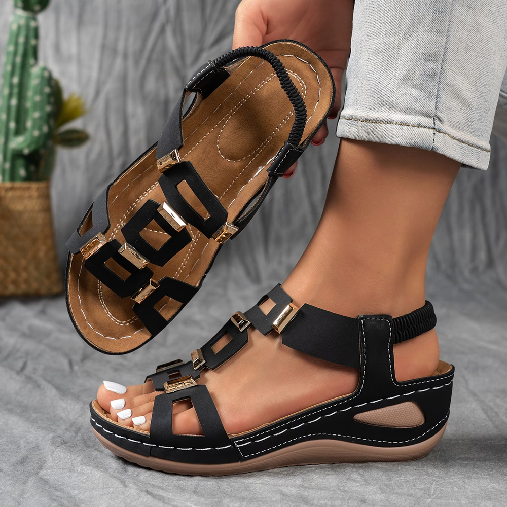 🔥2026 Summer Best Seller — Last Day Sale 50% OFF!🔥Women's Soft-Sole Orthopedic Sandals are here!